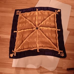 Ellen Tracy silk scarf 32" square